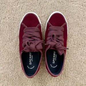 Sperry pier view women’s wool shoes size 5